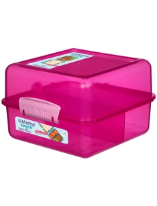 Sistema pojemnik lunchbox kostka 1400ml kolormix