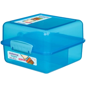 Sistema pojemnik lunchbox kostka 1400ml kolormix