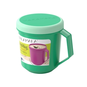 Kubek na zupę do mikrofali szczelny z uchwytem MyMug Jungle 670 ml MAKAMAKA