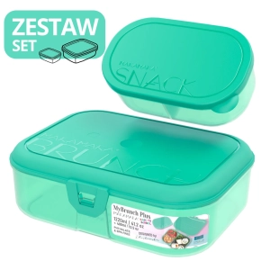 Śniadaniówka LunchBOX pojemnik MyBrunch Plus BTS 1220ml Eucalyptus Mint