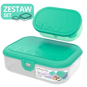 Śniadaniówka LunchBOX pojemnik MyBrunch Plus City 1220ml Eucalyptus Mint